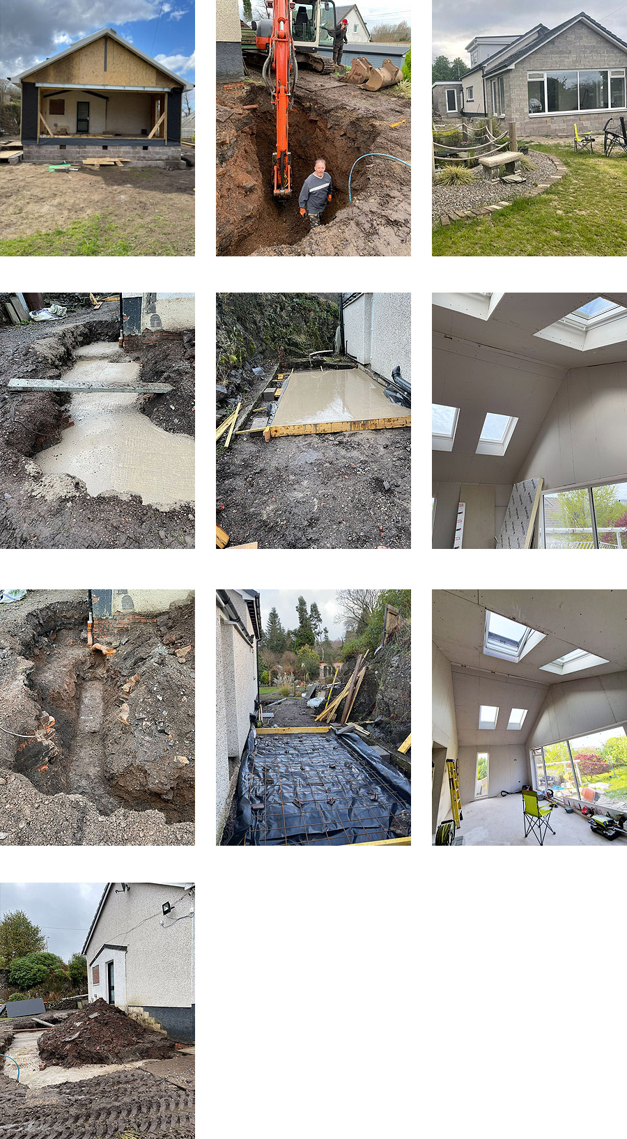 two storey extension Glasgow